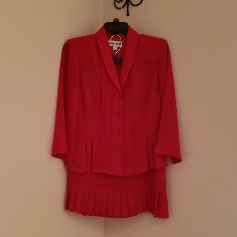 A suit and skirt set